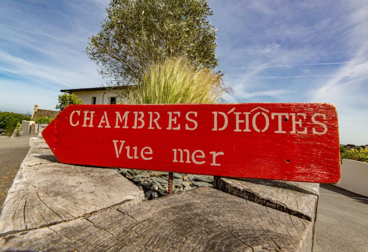 Chambres D'Hotes Vue Mer 카롱테크 외부 사진