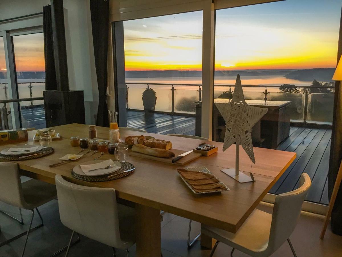 Chambres D'Hotes Vue Mer 카롱테크 외부 사진